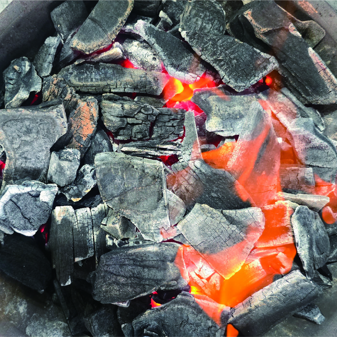 향이찐한 백탄 비장탄 고기숯 바베큐 캠핑 야외 참숯, 1개, 4kg