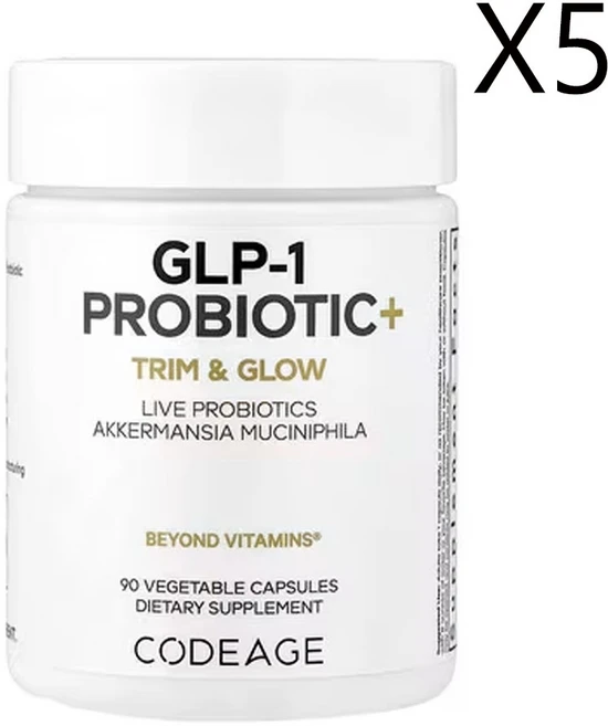 코드에이지 GLP-1 프로바이오틱+ 90베지캡슐, 5개, 90정 - 쿠팡