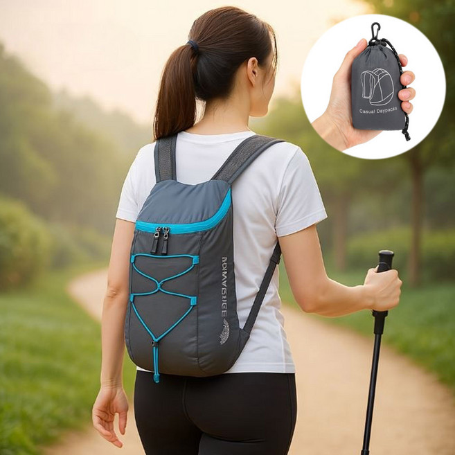 드흐으 접이식 미니 소형 초경량 등산가방