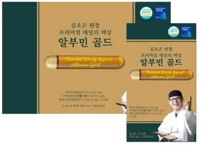 김오곤 마시는 알부민 Q 부모님선물 고함량 피로회복 액상 영양제 한박스 30스틱+쇼핑백포함 명절특가, 450ml, 3세트