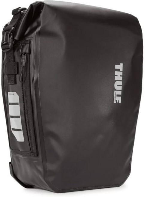 툴레 Thule 1 x Shield Pannier 17 L 자전거 가방 방수 블랙, 16L, 검정
