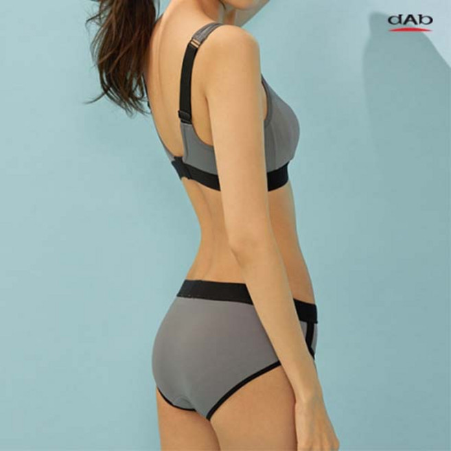 [댑] 스포츠 U라인 후크 브라탑세트 GY_PBR11007_PPT12007, 75A, 95