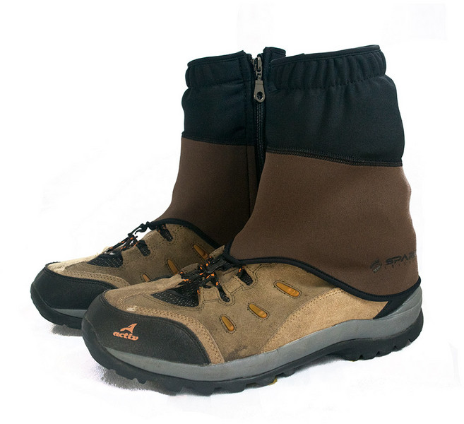 스파크레져 봄 가을용 스패츠, 발목형 스패츠, 브라운