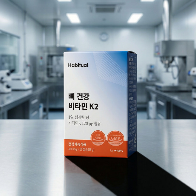 MK-7 뼈건강 비타민K2, 1박스, 60정