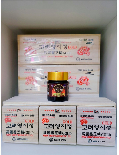 당일출발 고려영지정골드(대용량)120g*3병/360g 영지농축액100% 4시안에 결제시 당일발송, 1박스, 360g