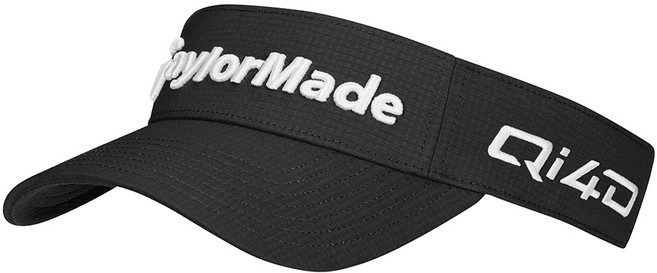 테일러메이드 2026 투어 레이더 바이저 썬캡 UF216, 블랙