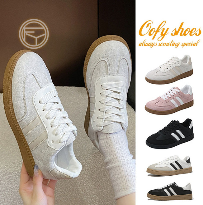 OOFY 小眾復古德訓鞋 學生百搭運動休閒板鞋