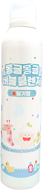 아기거품목욕 놀이 몽글몽글 버블클렌저 딸기향, 1개, 200ml