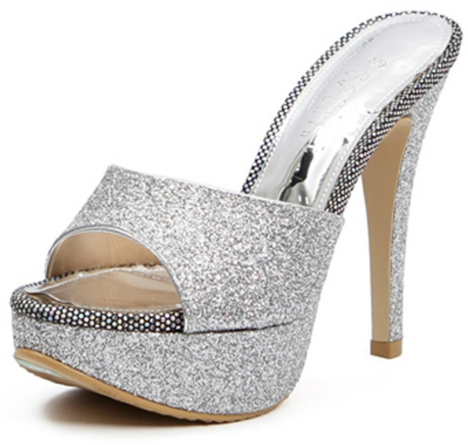 세리즈 가보시 슬리퍼 하이힐 12cm