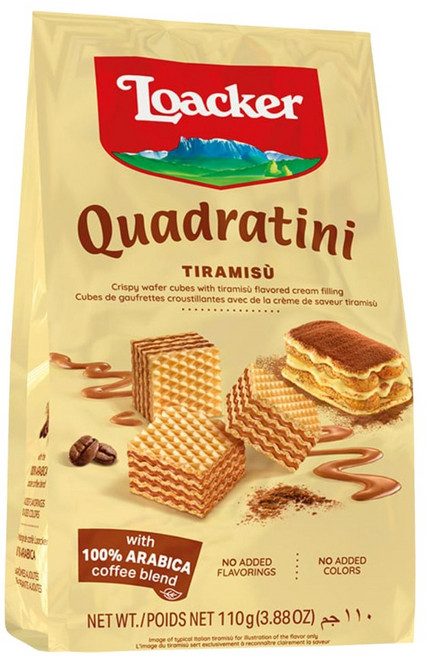 로아커 웨하스 티라미수, 110g, 1개