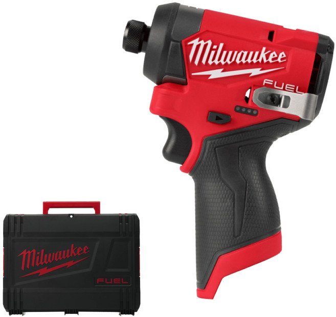 밀워키 M12 FID2-0X M12 FUEL 임팩트 드라이버(GEN3) 베어툴 케이스 포함 무선 전동 충전 임팩 12V전용, 1개