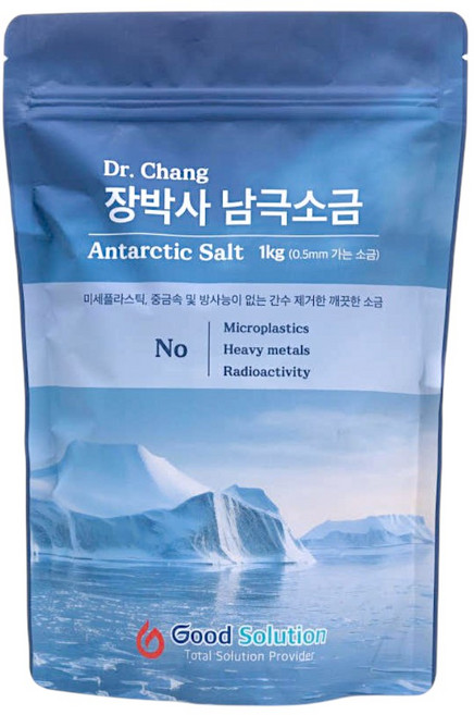 장박사 남극소금 천일염 간수뺀 가는소금, 1개, 1kg