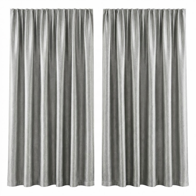 로롱코코 무타공 붙이는 벨크로 암막커튼