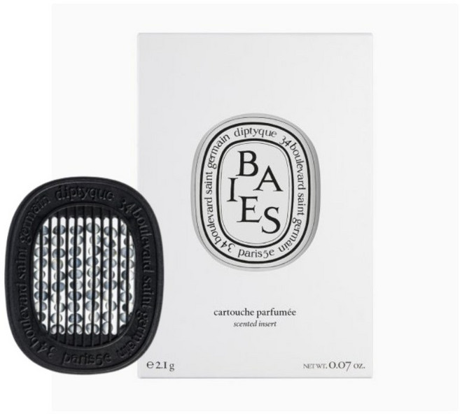 [백화점출고] Diptyque 딥디크 차량용 방향제 리필 or (리필+세트) 택1 / 베이 외 7종, 교체용 리필, 베이_Baies (판매1순위), 1개