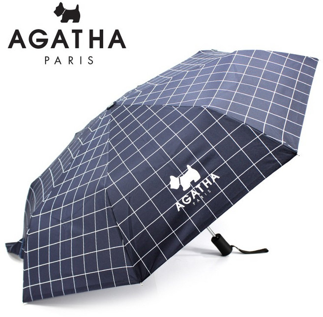 [아가타] 체크 3단 완전자동우산