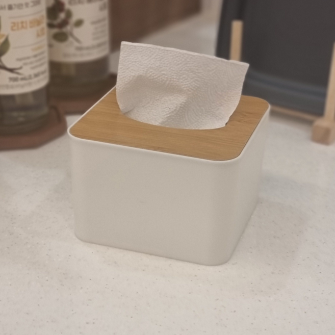 수봉상점 대형 업소용 테이블 냅킨케이스 냅킨통, 화이트, 1개