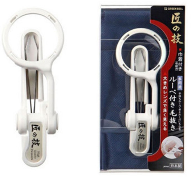 그린벨 돋보기 족집게 G-1005, 1개