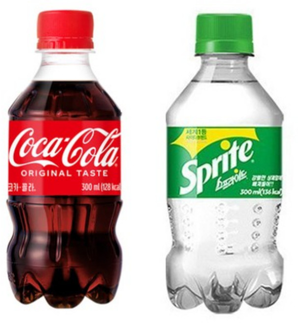 코카콜라 300ml 12입 + 스프라이트 300ml 12입