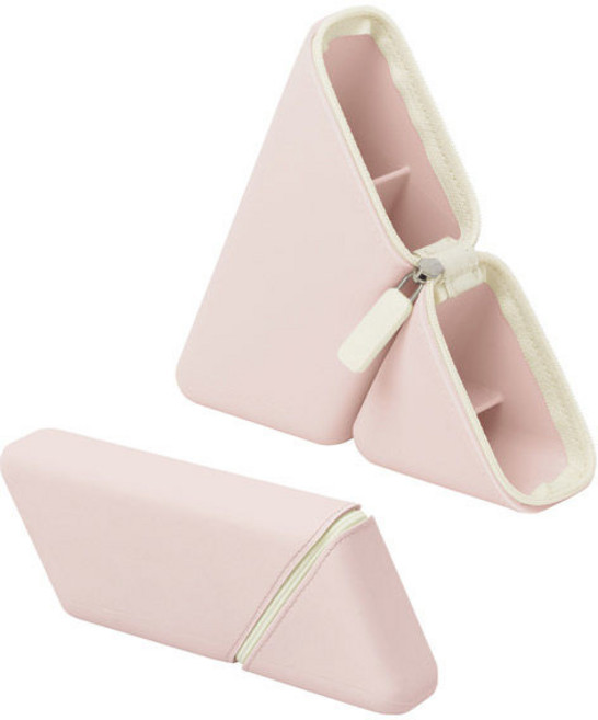 소닉 카쿠스타 슬림 실리콘 펜케이스 스탠드형 필통, 1개, 핑크(P)