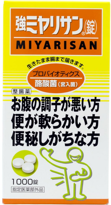 강미야리산 1000정 / 장건강 유산균 / 프로바이오틱스 / 미야리산 / 낙산균, 1개