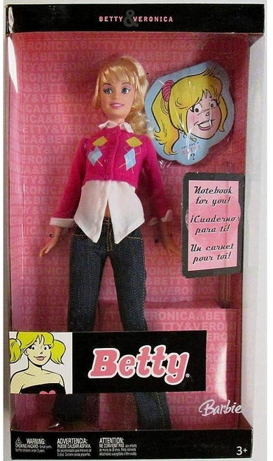 Archie Comics 바비 인형 베티 인형 노트북 포함
