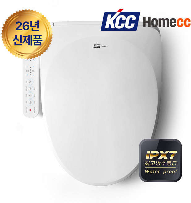 신제품출시 KCC 방수비데 IPX7 직수형 쾌변 항균시트 필터없는 자동노즐세척 HBD-K530, 단순배송상품