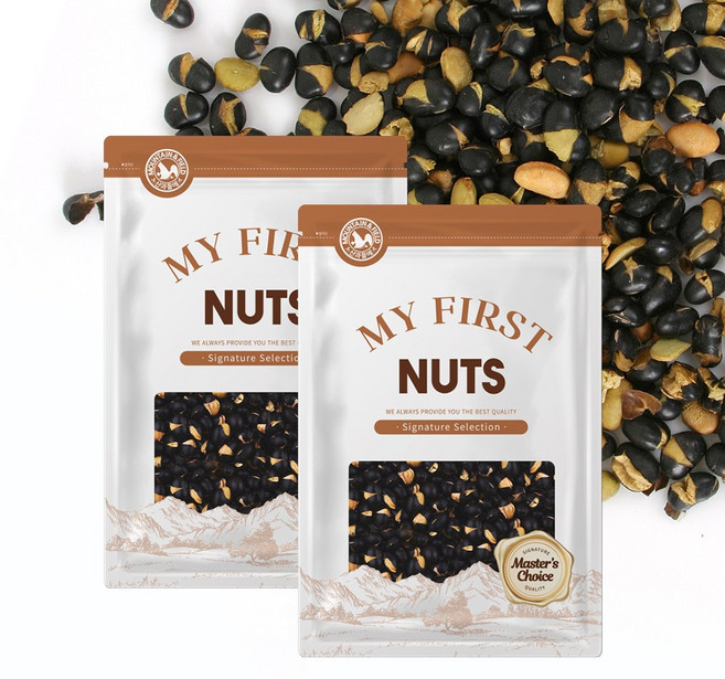 산과들에 수입 볶음 서리태 800g 슈퍼푸드, 2개