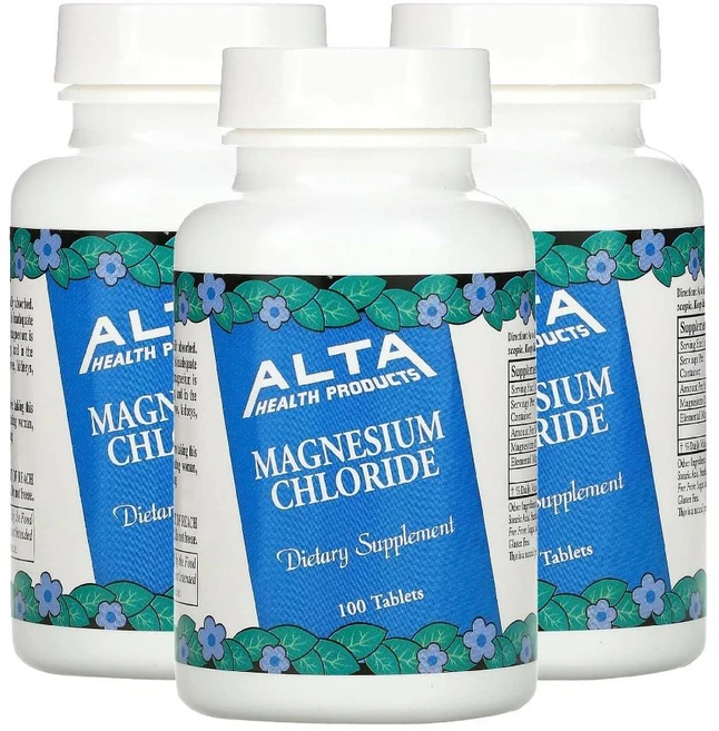 알타헬스 마그네슘 클로라이드 염화마그네슘 100정 3개 Magnesium - 쿠팡