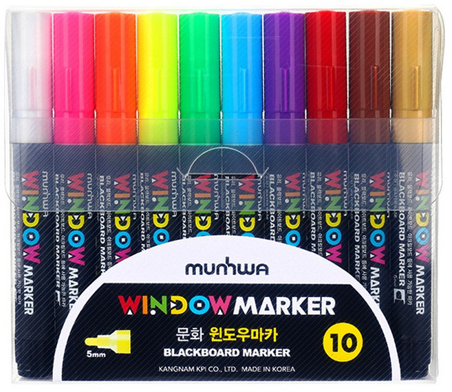 문화 문화 윈도우 마카 윈도우마카 (10색세트), 단품