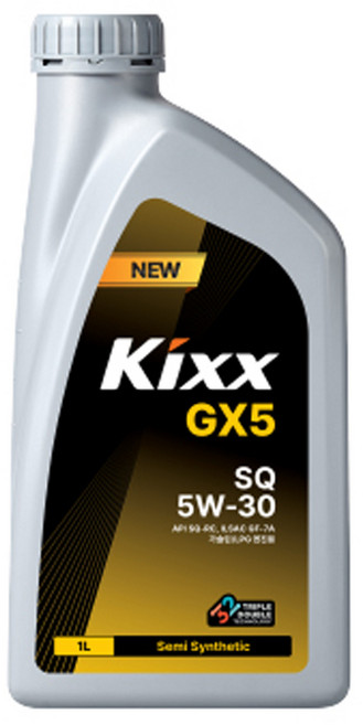 예초기용 4사이클 가솔린 엔진 오일 Kixx G 5W-30 4스트로크 4행정, 1개, 1L