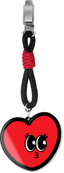 퍼터키퍼 골프악세사리 스트랩 퍼터홀더 필드용품 자체제작, 1개, 7)_하트