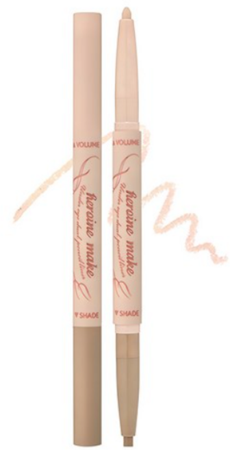 키스미 히로인메이크 언더 아이 듀얼 펜슬 라이너 02스파클볼륨 1개, 스파클볼륨