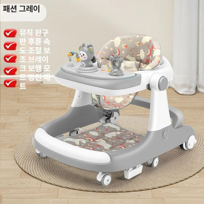 다기능 보행기 콤비 애기 엔픽스 미니보행기 보행기추천 걷기보조기, 1개, 7. Type B 뮤직 모델 2-in-1 C