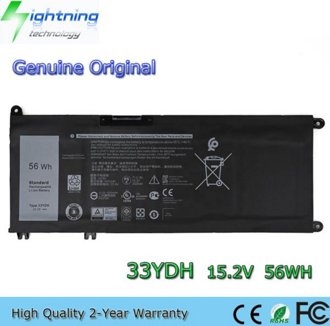 델래티튜드 3380 인스피론 15 17 7000 노트북 배터리 33YDH 15.2V 56Wh 정품 신제품