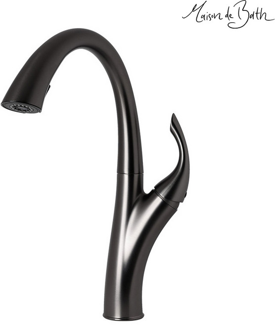 메종드바스 MB-660S 셀리나 명품 무광 골드 주방 유니크 디자인 싱크대수전, LB, 1개