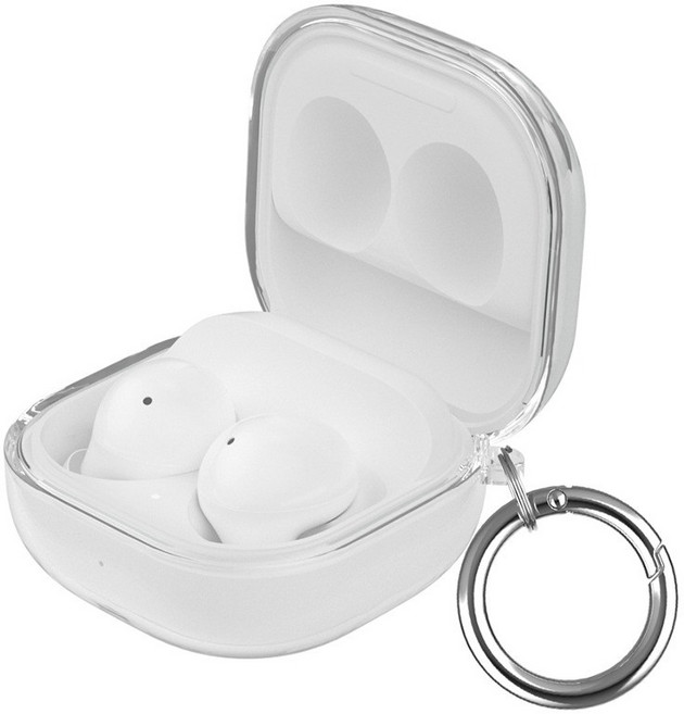 로랜텍 림피오 변색방지 TPU 크리스탈 케이스 버즈 2/1/프로/프로2/FE, 투명, 1개