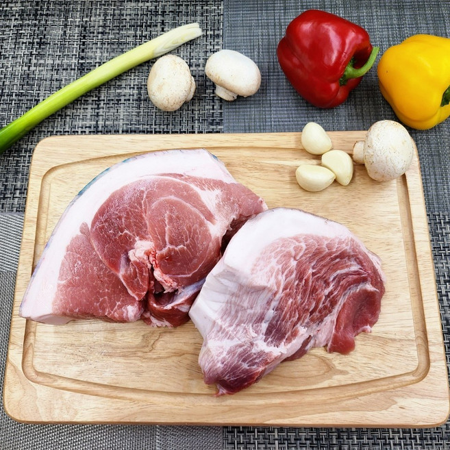 유완미트 - 제주 토종 흑돼지 뒷다리 500g, 1개