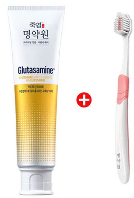 (엘지생활건강)죽염 잇몸고 치약 + 치주라인 칫솔, 1개, 120g