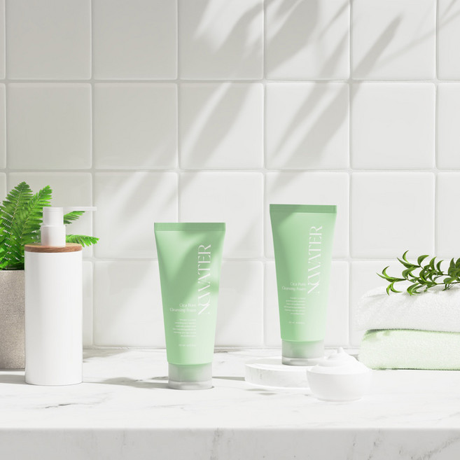 [노워터] 시카 포어 클렌징 폼, 2개, 120ml