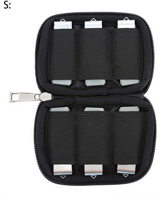 U 디스크 홀더 USB 플래시 드라이브 정리함 케이스 낙하 방지 보관 가방 S/for M/L 보호 방진 보관 가방 쇼크프, S, 1개