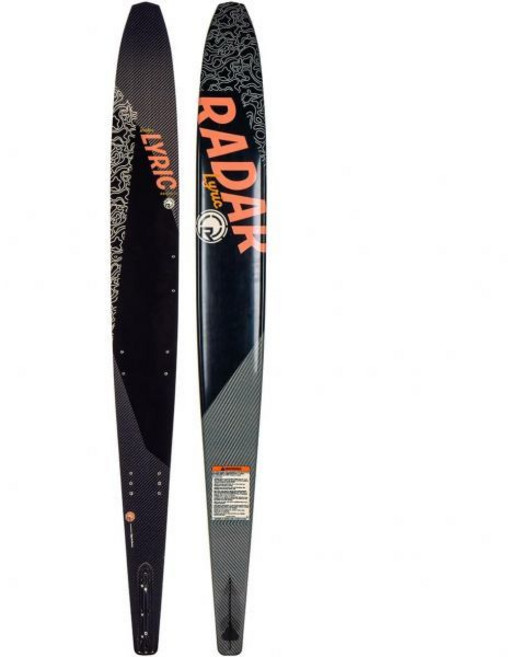 Radar 레이더 수상 스키 여성 그라파이트 가사 카본블랙코랄, 65"