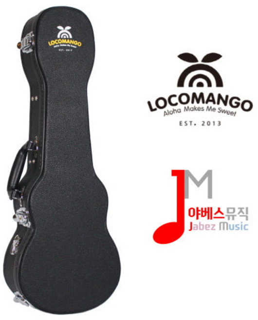 로코망고 우쿨렐레 가죽 하드케이스 콘서트/테너 [백팩스타일], 콘서트용, 1개