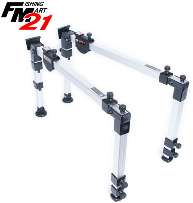 우경레저 섶다리 단품 완전자립형 받침틀보조지지대, 실버