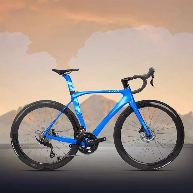 자바 JAVA 로드자전거 FEROCE J-F3 풀카본 시마노 변속 레이싱 로드바이크, M, 24단, 블루(22단 주니어)