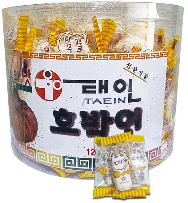 태인식품 옛 전통 참깨 호박엿 1.2kg, 1개