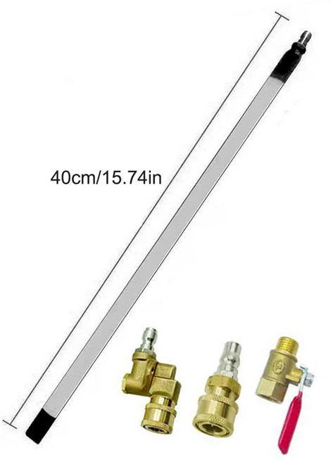 차량 세차 라디에이터 콘덴서 도구 자동차 물 물총 탱크 청소, 40cm, 1개