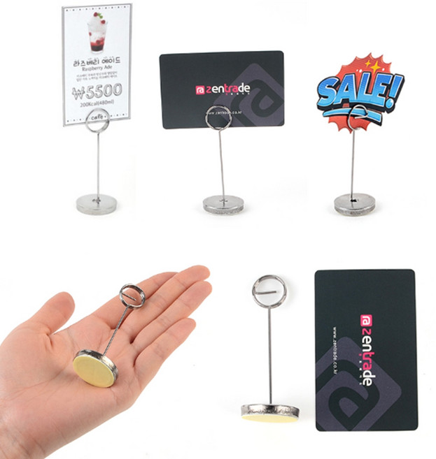 차량용 사진클립 부착식 포토홀더 보조석 커플사진 걸이, 1개