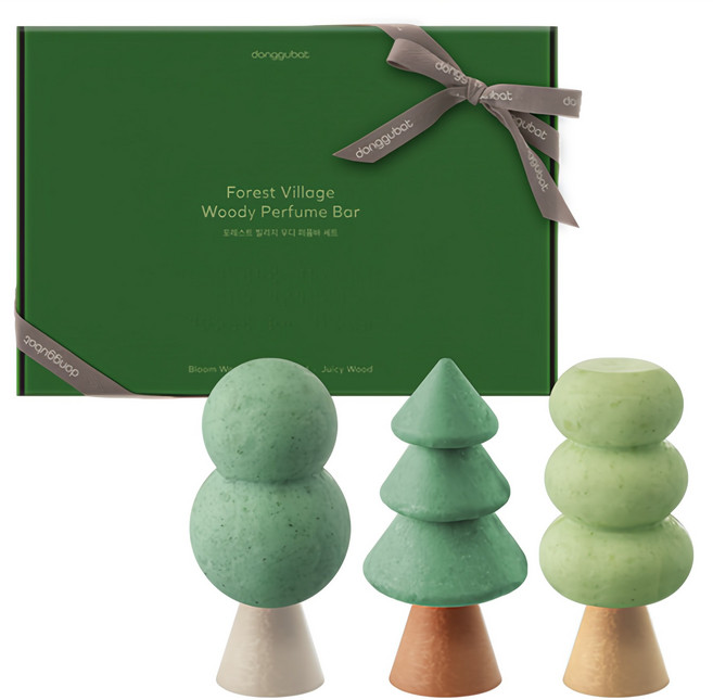 동구밭 포레스트 빌리지 우디 퍼퓸바 3종 선물세트, 1세트