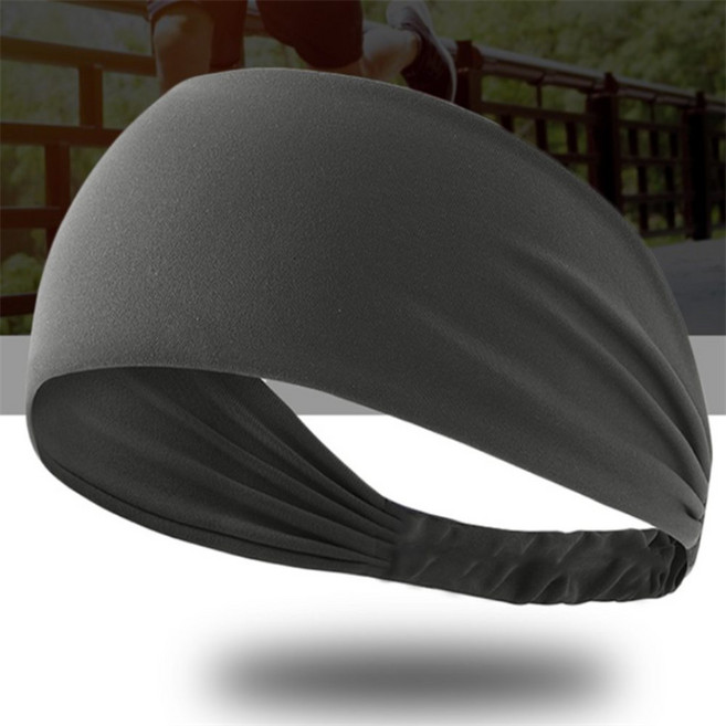 더 온담 스포츠 컬러 헤어밴드 남자스포츠헤어밴드땀흡수 스포츠머리밴드, 핑크