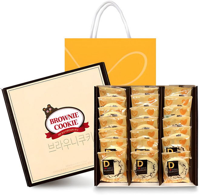 화과방 브라우니쿠키 세트, 420g, 1개
